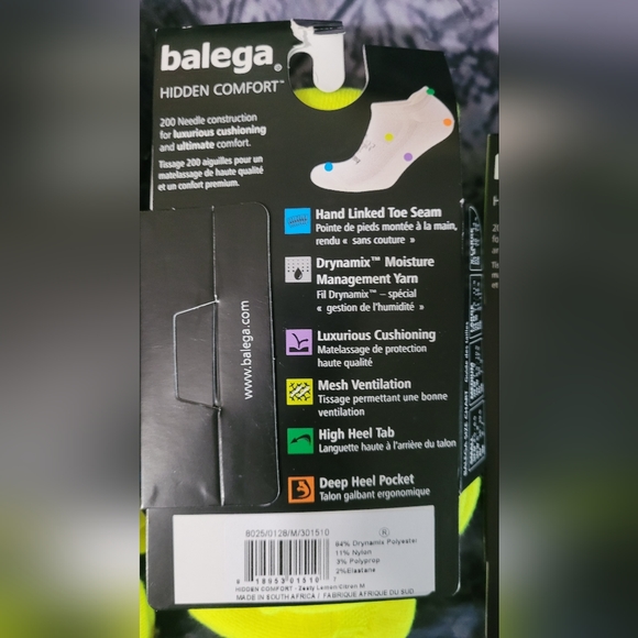 Balega Hidden Comfort No-Show Running Socks for Men and Women (1 Pair) - Picture 8 of 9
